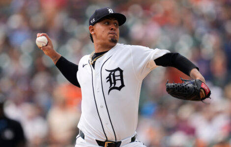 Montero, Tigers shut out Guardians without a strikeout, a first in MLB since 2014